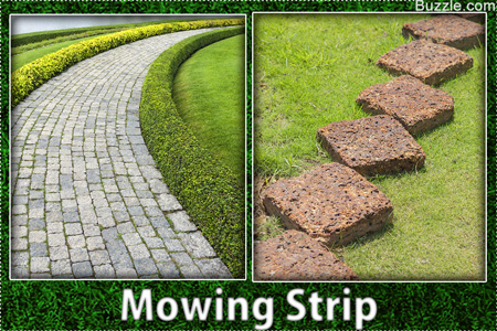 mowing strip