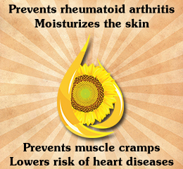 Benefits of sunflower oil