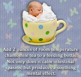 Benefit of chamomile tea for babies