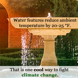 Benefits of Adding water features to landscape design