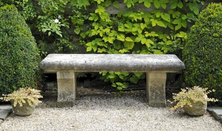 stone bench