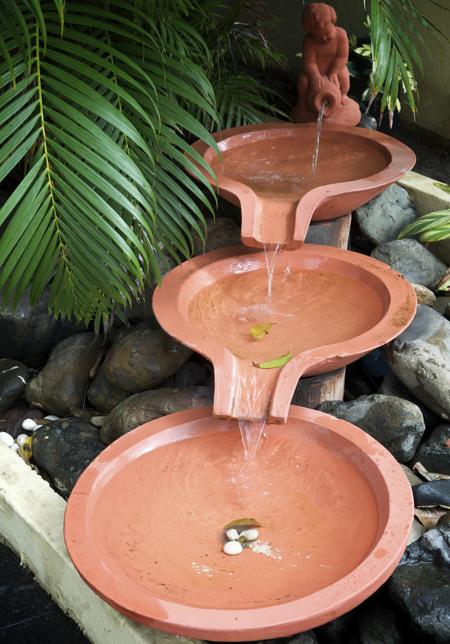 tranquil fountain