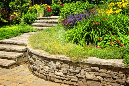 stone landscaping