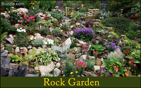 Unique Backyard Landscape Design Ideas - Rock Garden