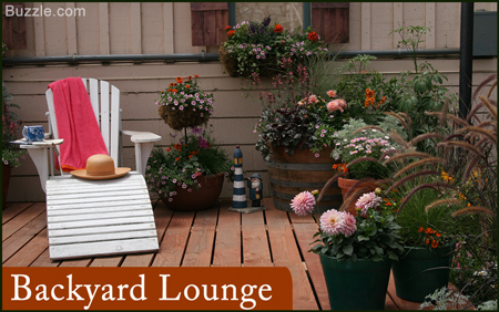 Unique Backyard Landscape Design Ideas - Backyard Lounge