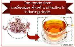 Herbal tea for sleep disorders