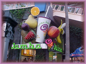 Jamba Juice storefront in Los Angeles, CA