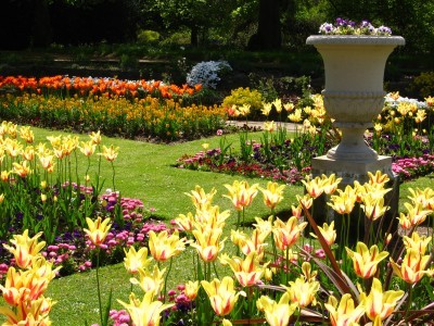 sunken garden