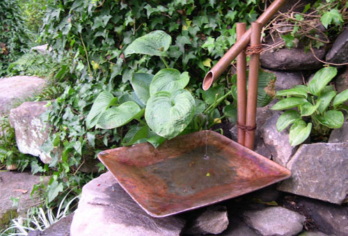 Bamboo fountain