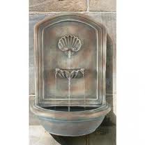 outdoor wall fountains