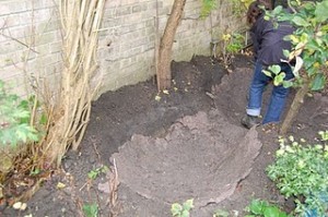 Natural Water Features - puddled clay pond