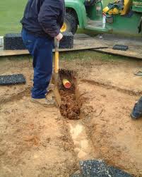 water meadows and water gardening -  garden drainage system