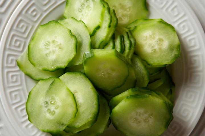 Plate of Cucumbers