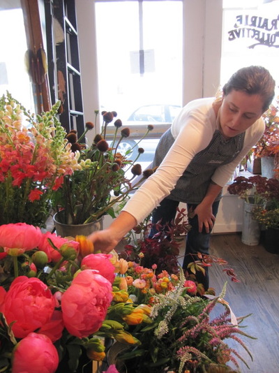 Fall Floral Arranging Class 2011