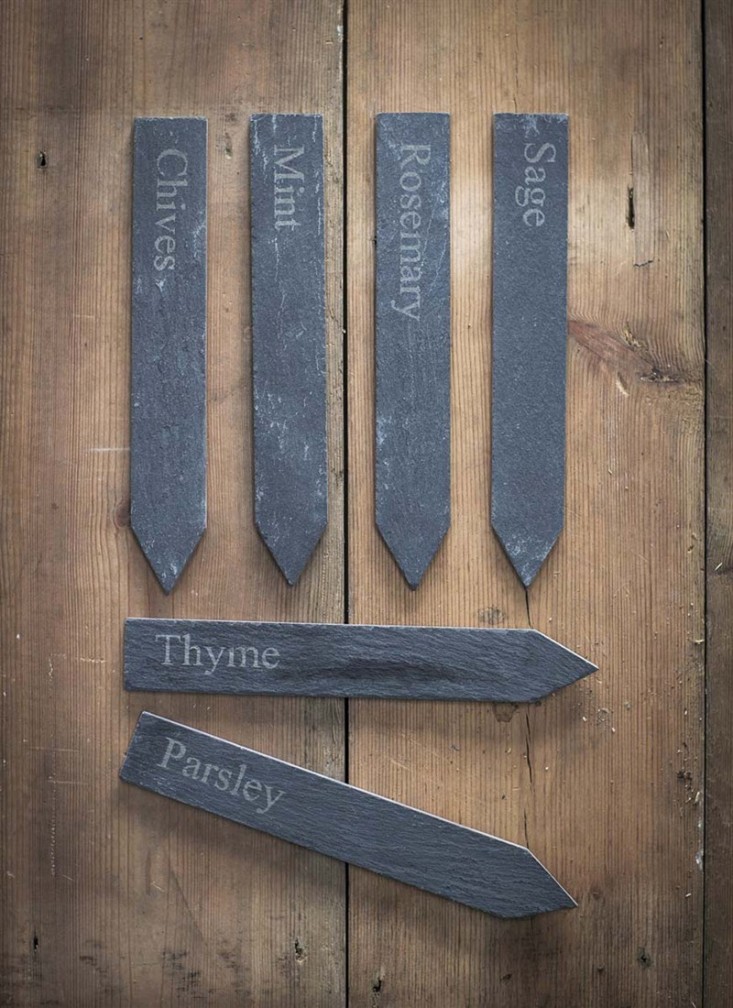 Set-of-6-Herb-Markers-Slate-gardenista