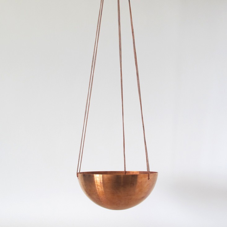 copper hanging planter-1-garden-objects-gardenista