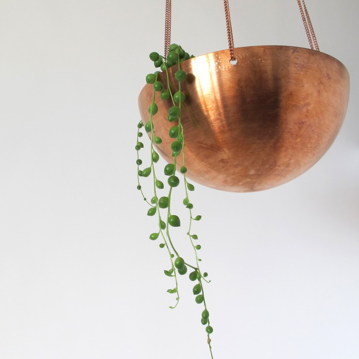 copper hanging planter-2-garden-objects-gardenista
