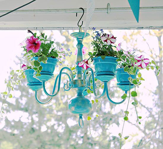 Chandelier planter