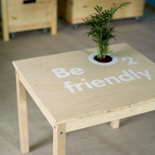 DIY coffee table