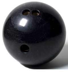 bowling ball for mirrored gazing ball