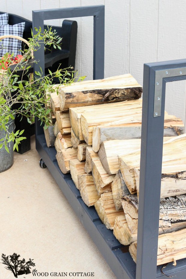 Super easy DIY firewood racks-4