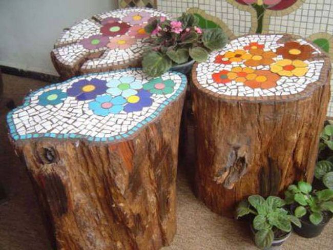 garden mosaic projects