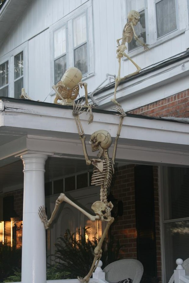 Climbing skeletons