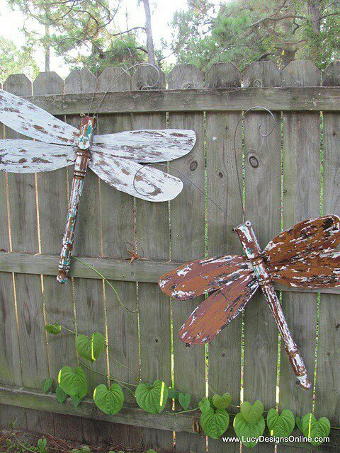 DIY garden art