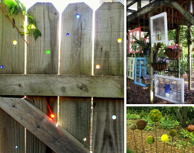 DIY garden art