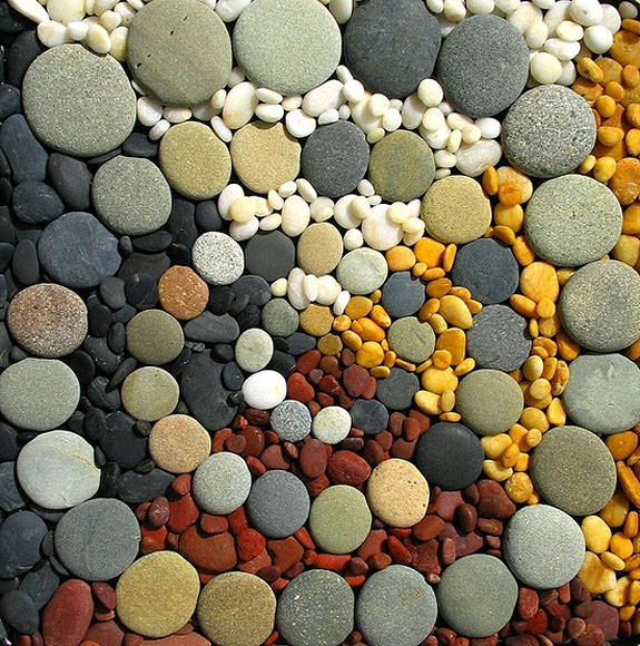 garden projects with stones and rocks