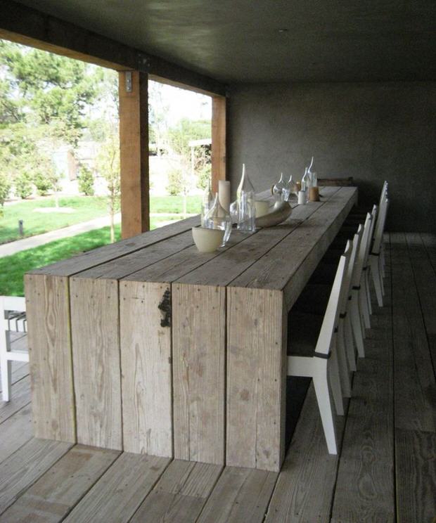 DIY outdoor dinind tables-9