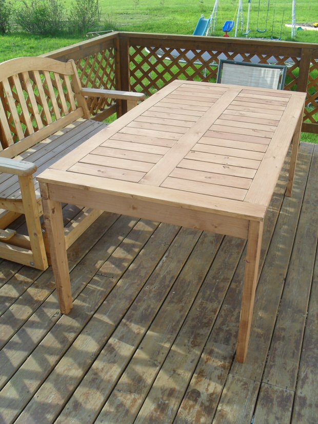 DIY outdoor dining tables-4