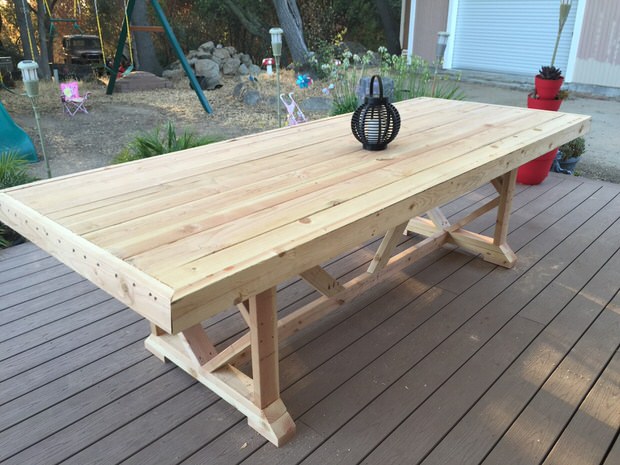 DIY outdoor dining tables-1