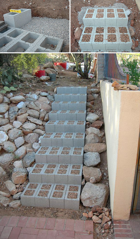 5 Ways to Use Cinder Blocks in the Garden