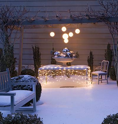 Outdoor lighting ideas