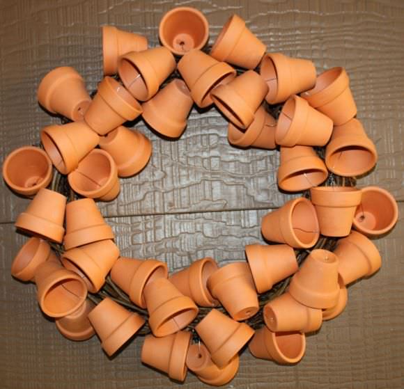 Pot wreath