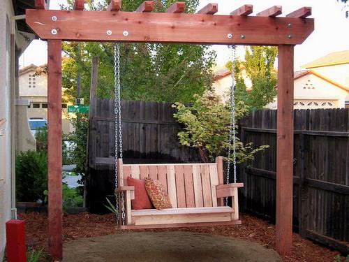 Make a garden arbor