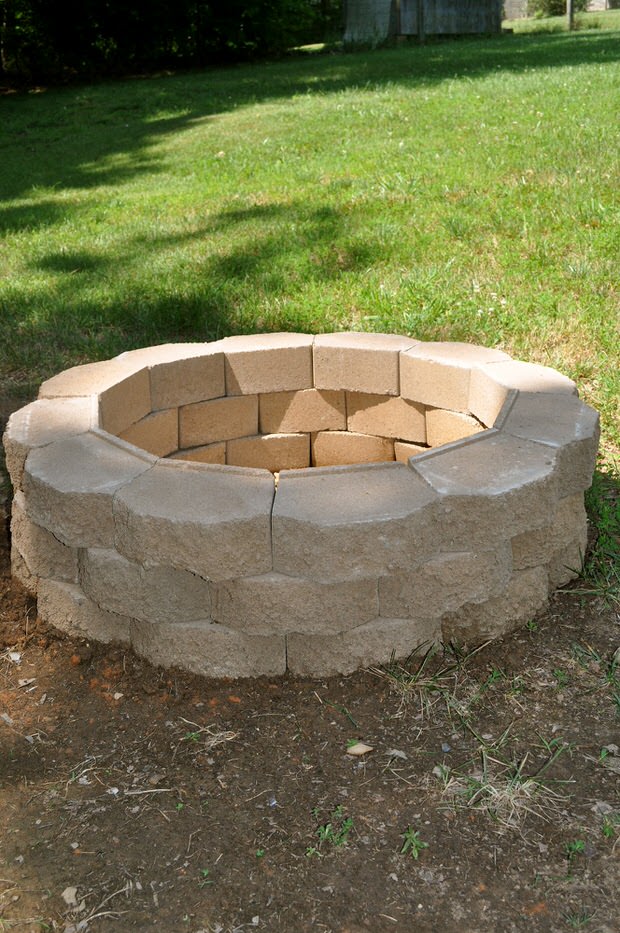 diy outdoor fire pit