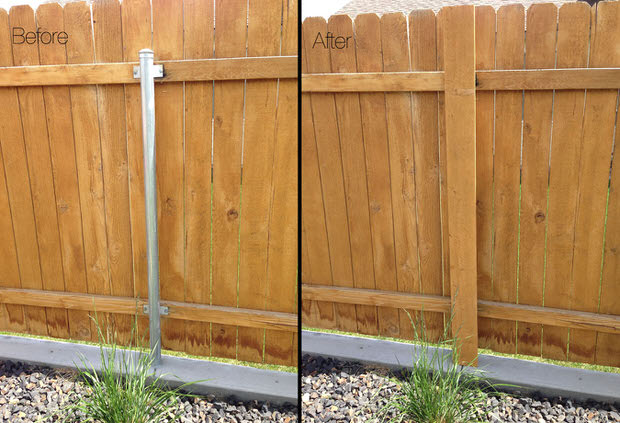 fence-post-garden-project