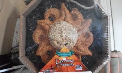 bird seed wreath